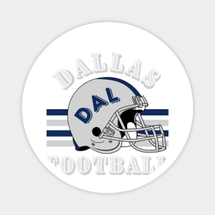 Dallas Football Vintage Style Magnet